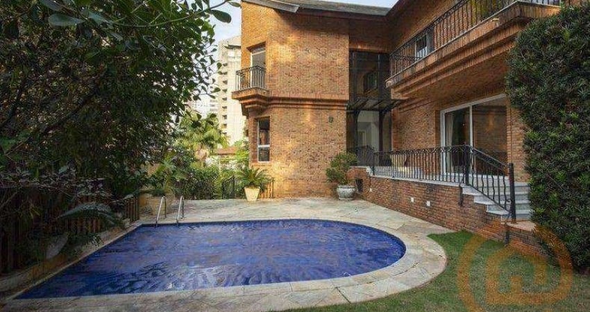 Casa com 4 suítes , 711 m² - venda por R$ 14.990.000 ou aluguel por R$ 65.800/mês - Real Parque - São Paulo/SP