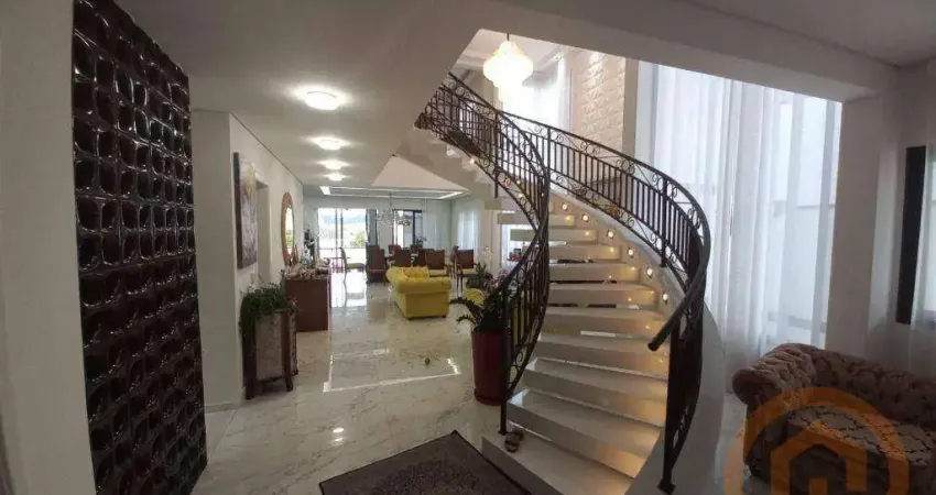 Casa com 5 dormitórios à venda, 456 m² por R$ 3.250.000,00 - Loteamento Reserva da Serra - Jundiaí/SP