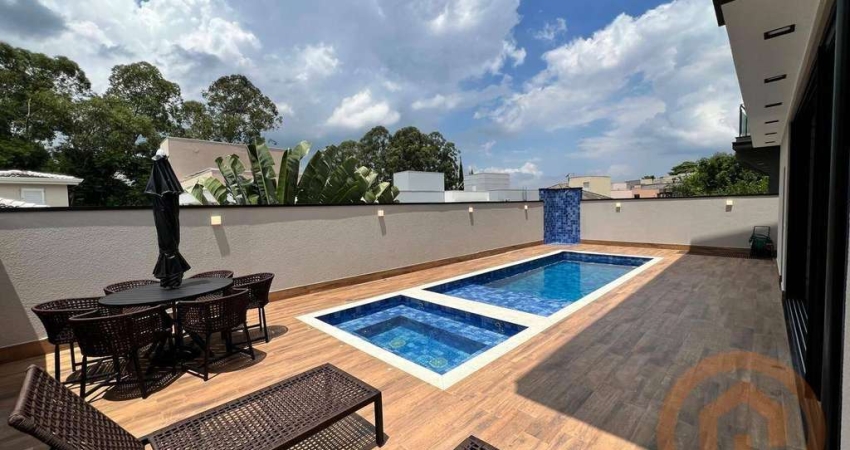 Casa com 5 dormitórios à venda, 385 m² por R$ 3.550.000,00 - Residencial Ibi Aram I - Itupeva/SP