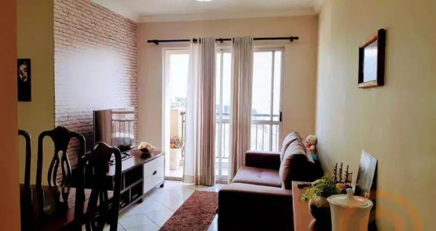 Apartamento com 3 dormitórios à venda, 72 m² por R$ 550.000,00 - Vila das Hortências - Jundiaí/SP