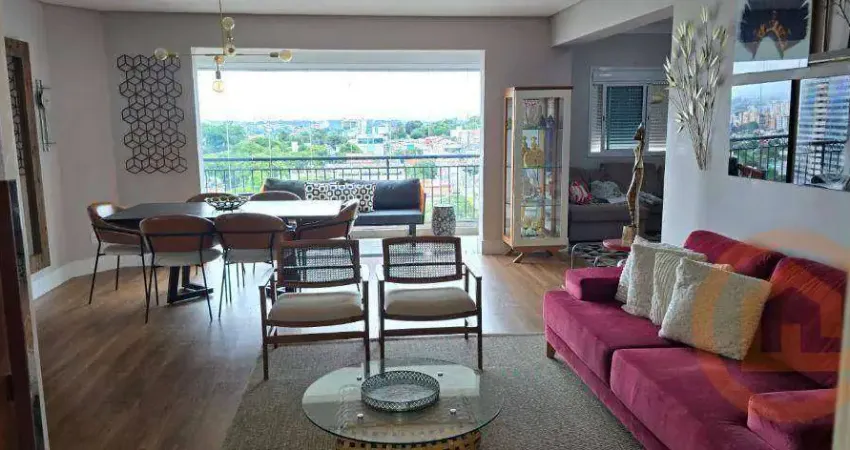 Apartamento com 3 dormitórios à venda, 180 m² por r$ 1.700.000,00 - chácara urbana - jundiaí/sp