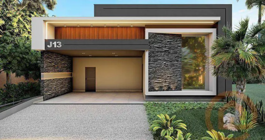 Casa com 3 suítes à venda, 210 m² por R$ 1.750.000 - Residencial Evidências - Indaiatuba/SP