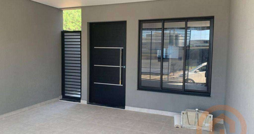 Casa com 3 dormitórios, sendo 1 suíte à venda, 130 m² por R$ 775.000 - Jardim Regente - Indaiatuba/SP