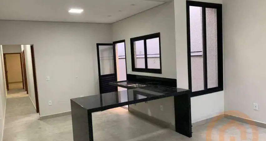 Casa com 3 dormitórios sendo 1 suíte à venda, 81 m² por R$ 522.000 - Jardim Morada do Sol - Indaiatuba/SP