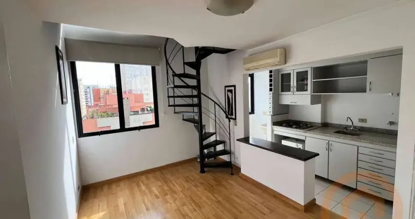 Apartamento Duplex com 1 dormitório à venda, 41 m² por R$ 735.000,00 - Itaim Bibi - São Paulo/SP