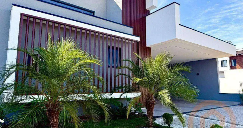 Casa com 3 suítes à venda, 178 m² por R$ 1.950.000 - Condomínio Laguna Residencial - Indaiatuba/SP