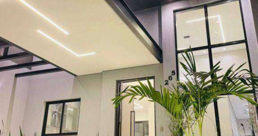 Casa com 3 dormitórios, sendo 1 suíte à venda, 108 m² por R$ 1.060.000 - Jardins do Império - Indaiatuba/SP