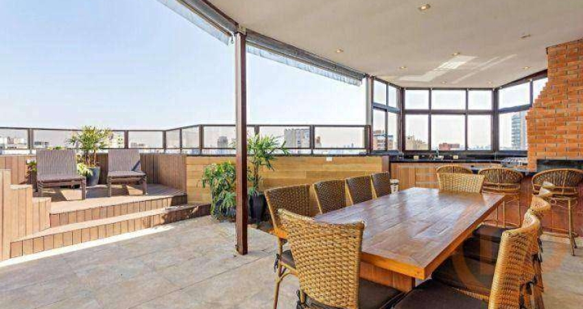 Cobertura com 4 suítes à venda, 417 m² por R$ 5.440.000 - Paraíso - São Paulo/SP