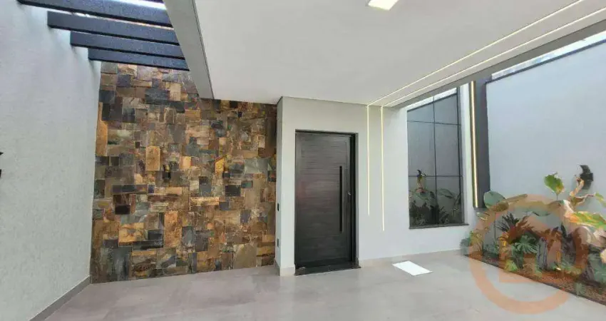 Casa com 3 dormitórios, sendo 1 suíte à venda, 105 m² por r$ 980.000 - jardim park real - indaiatuba/sp