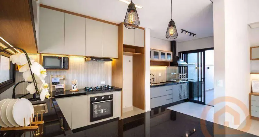 Casa com 3 dormitórios, sendo 1 suíte à venda, 133 m² por r$ 1.230.000 - loteamento park gran reserve - indaiatuba/sp