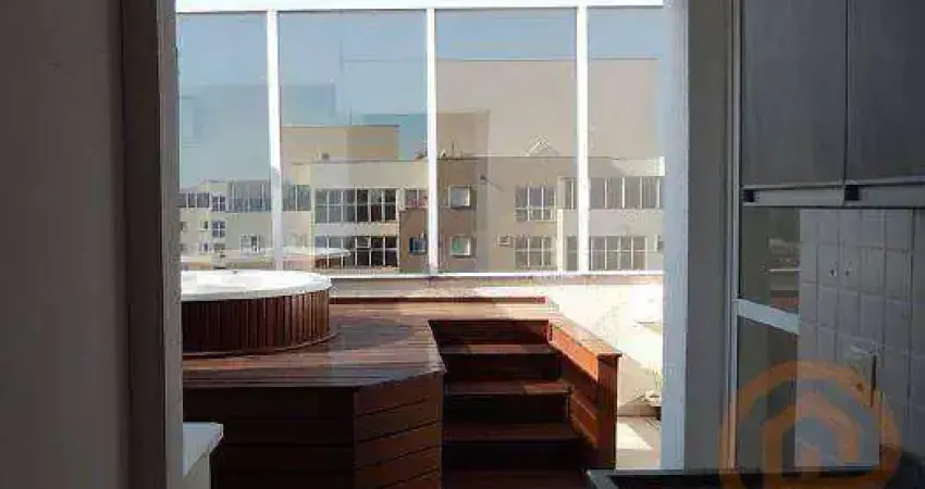 Cobertura com 3 dormitórios à venda, 190 m² por r$ 1.250.000,00 - engordadouro - jundiaí/sp