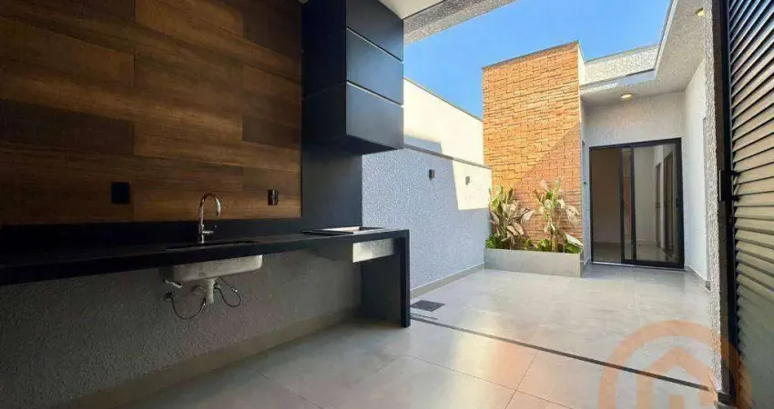 Casa com 3 dormitórios, sendo 1 suíte à venda, 142 m² por r$ 1.290.000 - loteamento park gran reserve - indaiatuba/sp