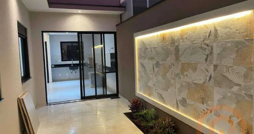 Casa com 3 dormitórios, sendo 1 suíte à venda, 105 m² por r$ 910.000 - jardim montreal residence - indaiatuba/sp