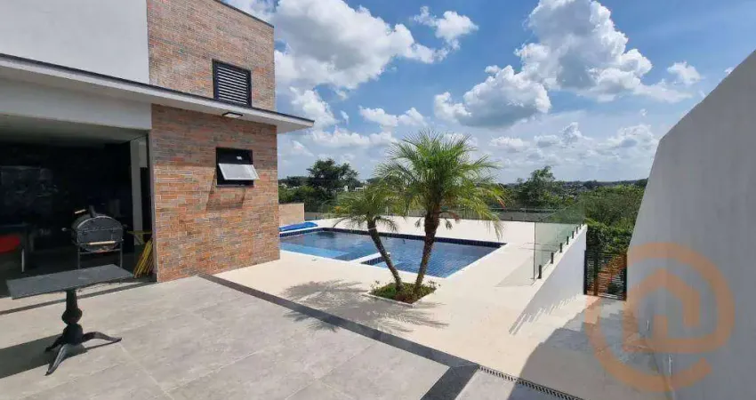 Casa com 3 suítes à venda, 400 m² por r$ 2.380.000 - portal dos bandeirantes - salto/sp