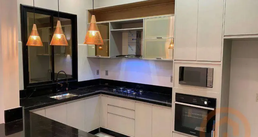 Casa com 3 dormitórios, sendo 1 suíte à venda, 122 m² por r$ 830.000 - jardim monte carlo - indaiatuba/sp