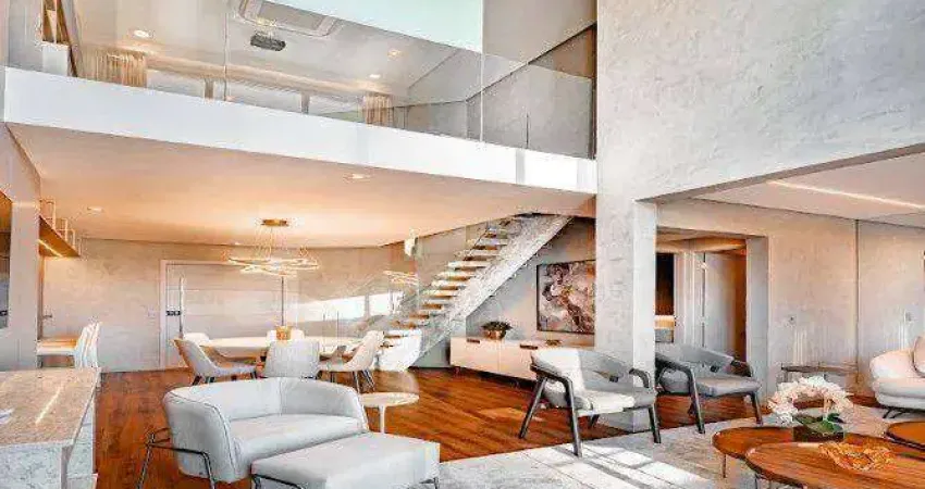 Penthouse com 2 suítes à venda, 165 m² por r$ 4.500.000 - brooklin - são paulo/sp