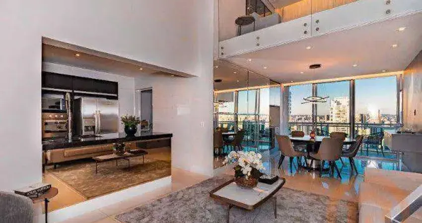 Penthouse  com 2 suítes, 164 m² - venda por r$ 4.200.000 ou aluguel por r$ 31.511/mês - brooklin - são paulo/sp
