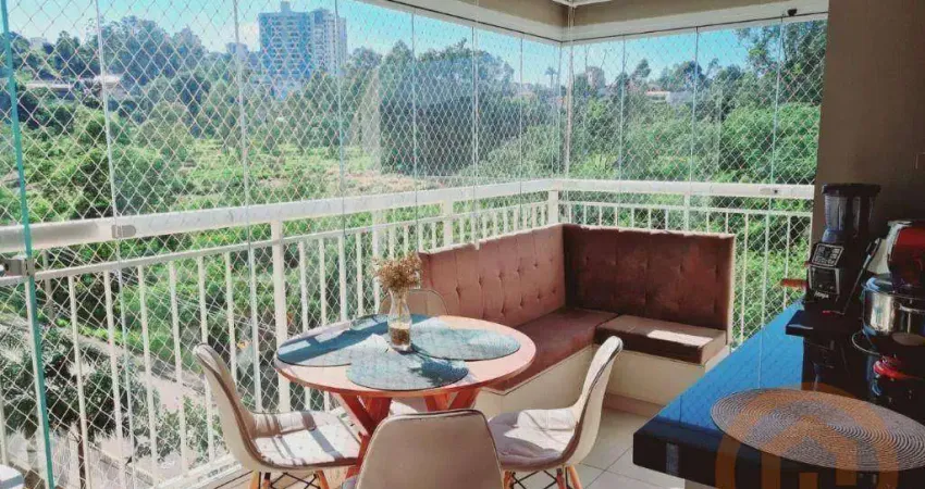 Apartamento com 2 dormitórios à venda, 70 m² por r$ 799.000 - jardim ana maria - jundiaí/sp