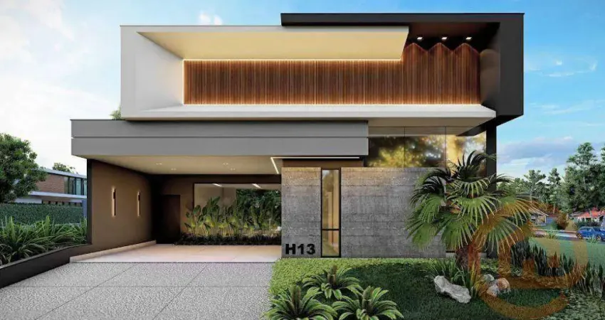 Casa com 3 suítes à venda, 219 m² por r$ 2.300.000 - condomínio villa sapezal - indaiatuba/sp