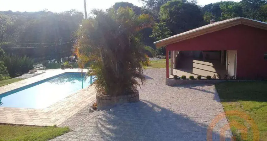 Chácara com 4 dormitórios à venda, 5214 m² por r$ 2.600.000 - vale dos cebrantes - jundiaí/sp