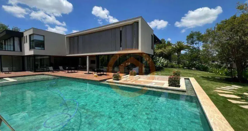 Casa com 6 suítes à venda, 1130 m² por r$ 35.000.000 - fazenda da grama - itupeva/sp