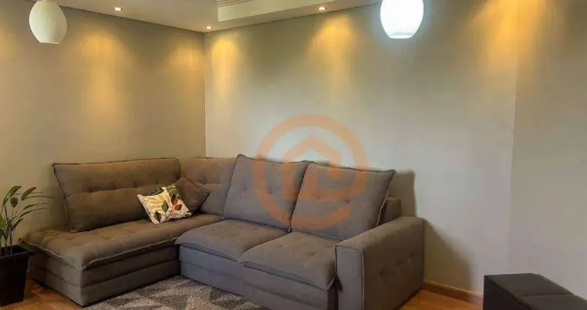 Apartamento com 2 dormitórios à venda, 48 m² por r$ 320.000,00 - nova cidade jardim - jundiaí/sp
