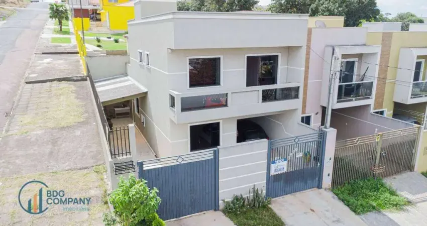 Sobrado com 3 dormitórios à venda, 126 m² por R$ 499.000,00 - Orfãs - Ponta Grossa/PR