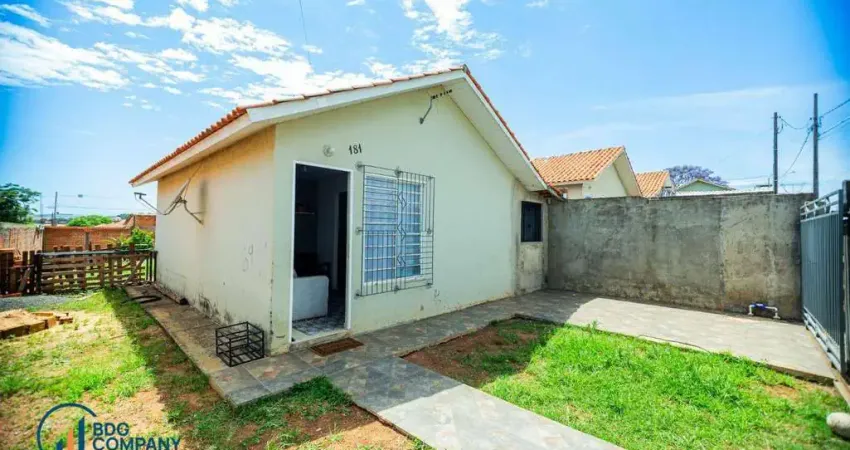Casa com 2 dormitórios à venda, 47 m² por r$ 150.000 - neves - ponta grossa/pr