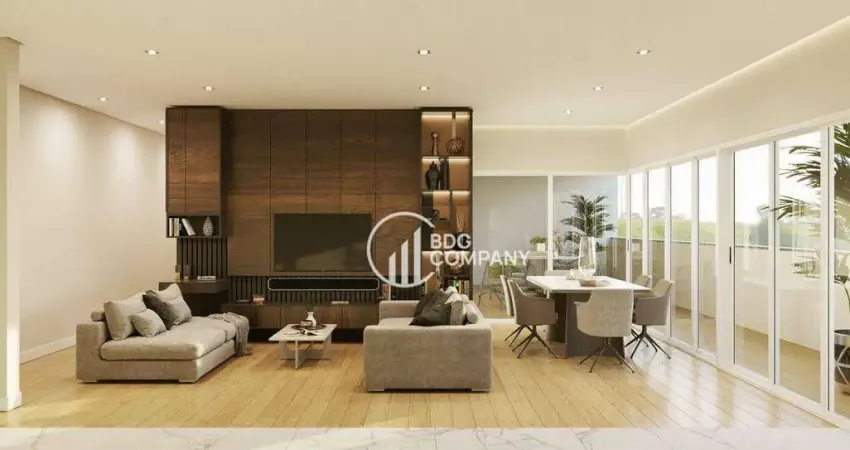 Apartamento com 1 dormitório à venda, 89 m² por r$ 641.812,00 - colonia vitoria - guarapuava/pr