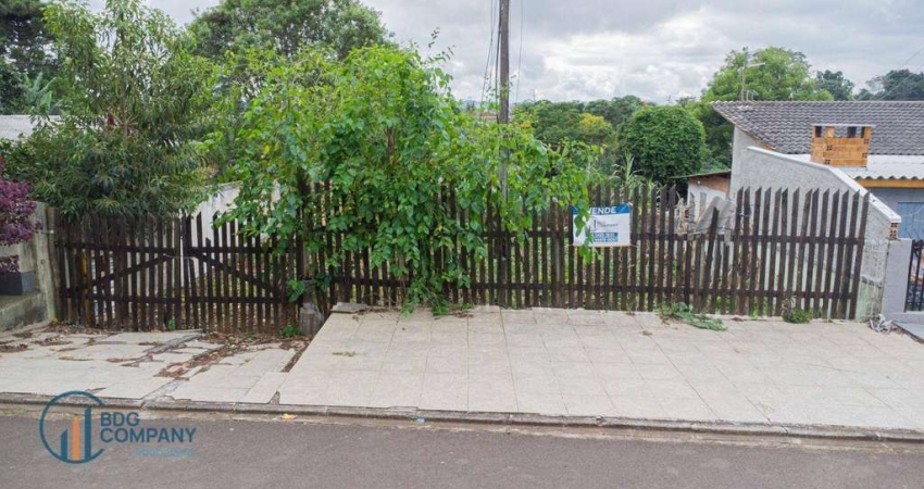Terreno à venda, 262 m² por R$ 150.000,00 - Uvaranas - Ponta Grossa/PR