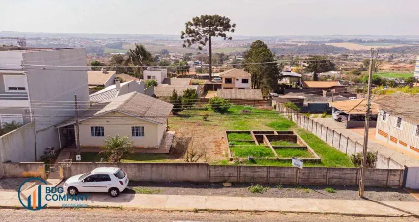 Terreno à venda, 1329 m² por r$ 650.000,00 - oficinas - ponta grossa/pr