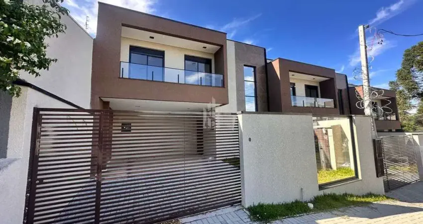 Sobrado com 3 quartos, Boneca do Iguaçu, São José dos Pinhais - R$ 980 mil, Cod: SO0044