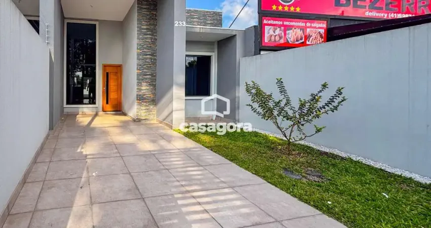 Casa Nova à Venda no Bairro Nações  Fazenda Rio Grande