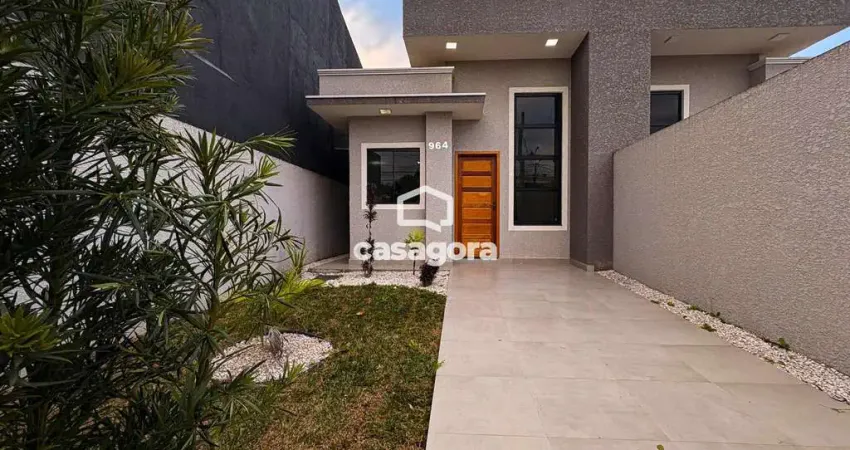 Casa Ampla com Edícula e Acabamento, Santa Terezinha, Fazenda Rio Grande