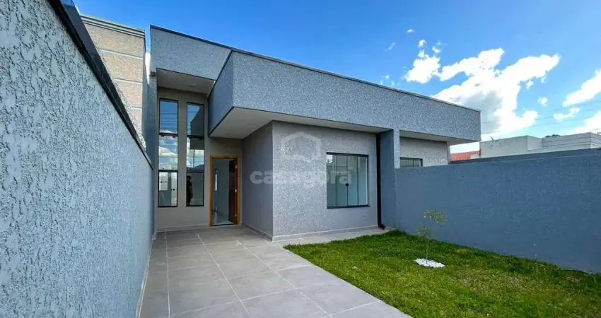 Casa 3 quartos com suíte e gourmet no santa terezinha - fazenda rio grande