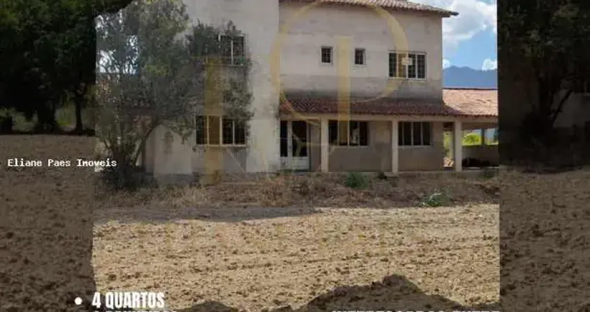 Sítio para venda em itaguaí, santa cândida, 4 dormitórios, 2 suítes, 4 banheiros, 4 vagas