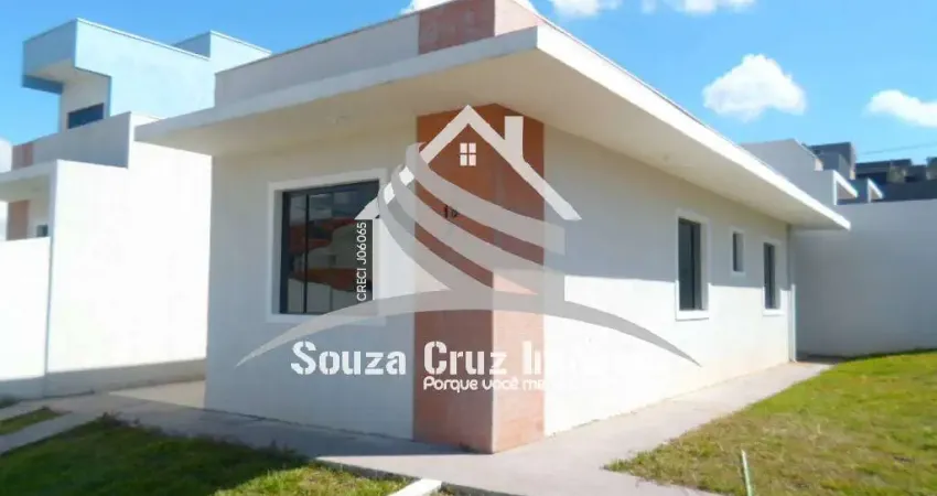 Casa no Atuba em Curitiba - Terreno de Esquina - 03 Quartos!