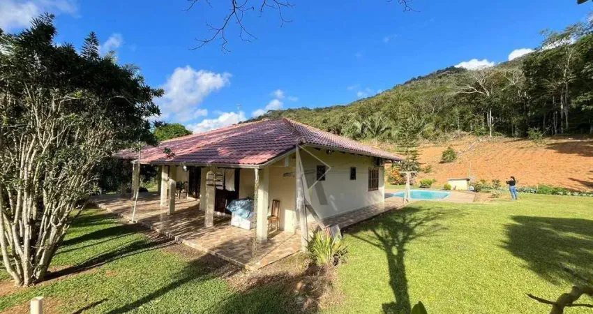 Chácara com 5 dormitórios à venda, 145000,00 m² por r$ 1.900.000 - bairro serafim - luiz alves/sc