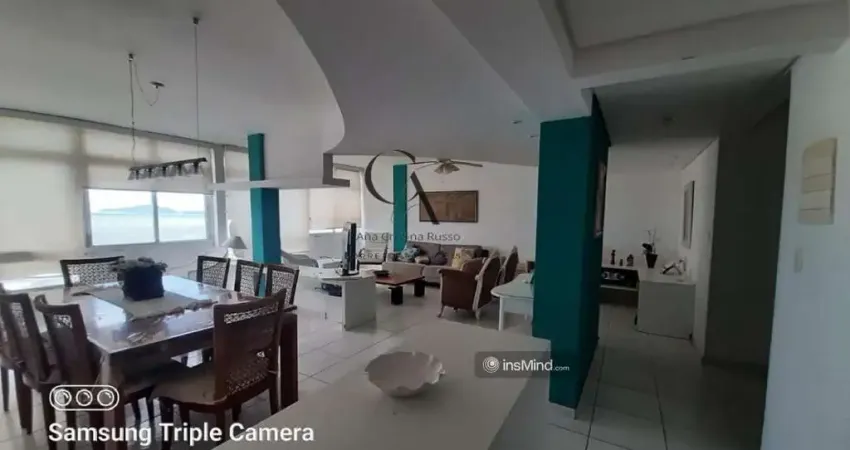 APTO VISTA TOTAL MAR - 3 DORM- 155M², 1 VAGA DEMARCADA-  EMBARÉ-SANTOS-SP