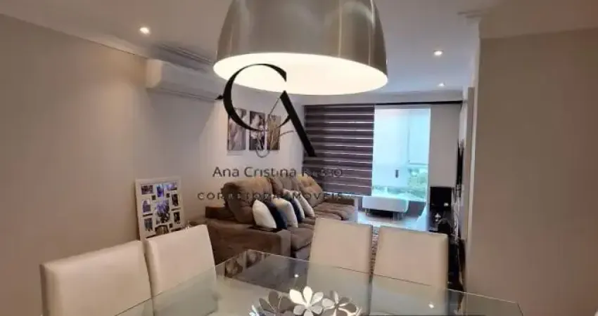 Apartamento na ponta da praia – santos! totalmente mobiliado | 3 dorms (1 suíte) | 125m² | 1 vaga privativa