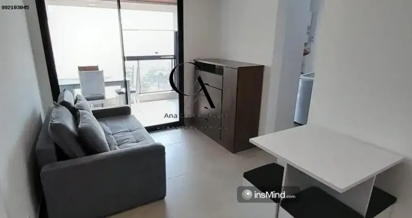 Excelente apartamento mobiliado para locação em prédio com lazer no boqueirão – santos/sp