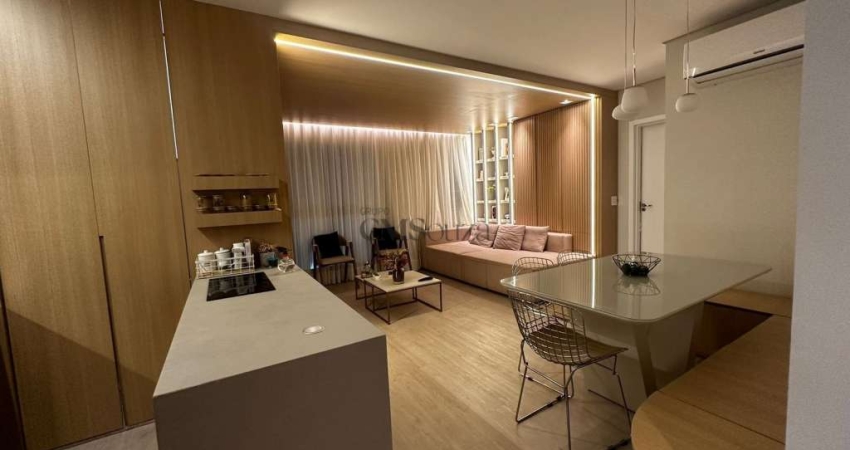 Apartamento mobiliado para locação e venda 58m²