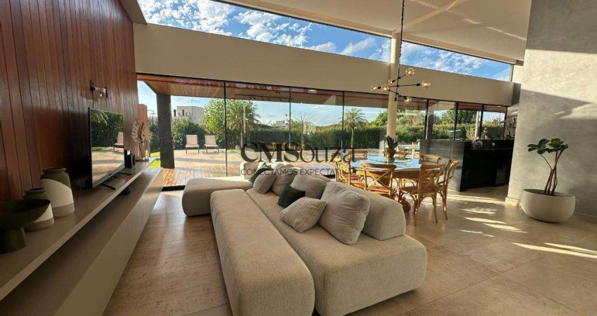 Casa à venda em Londrina no Condomínio Terras de Canãa com 4 suítes e 395.74 m²