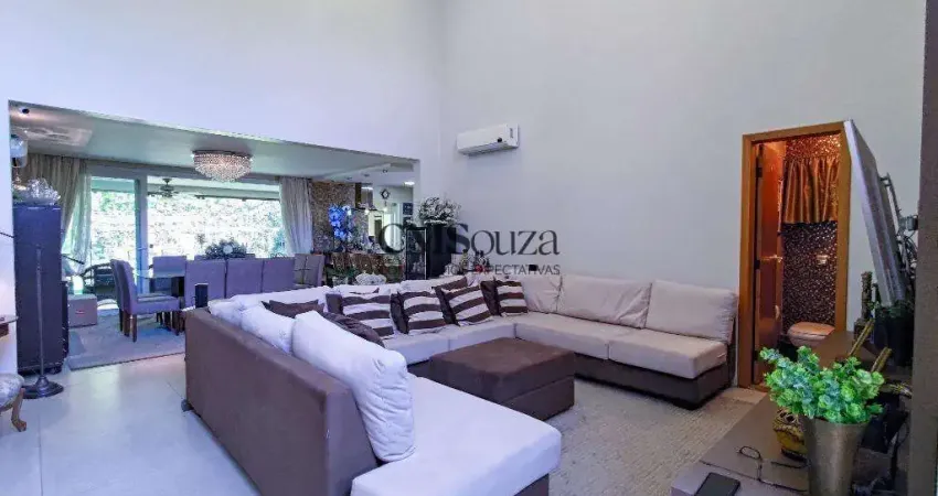 Casa à venda em londrina, recanto do salto, com 4 suítes, com 311.17 m², condomínio sun lake
