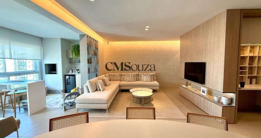 Apartamento à venda em Londrina, Gleba Fazenda Palhano, com 3 quartos, com 122 m², Elegance