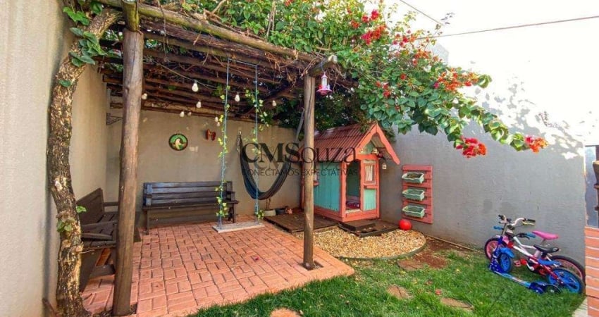 Casa para alugar em Londrina, Colúmbia, com 3 quartos, com 76 m²