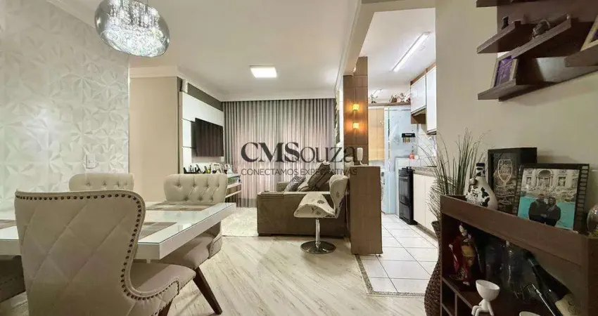 Apartamento à venda em Londrina, Aurora, com 3 quartos, com 66 m², Garden Araucária