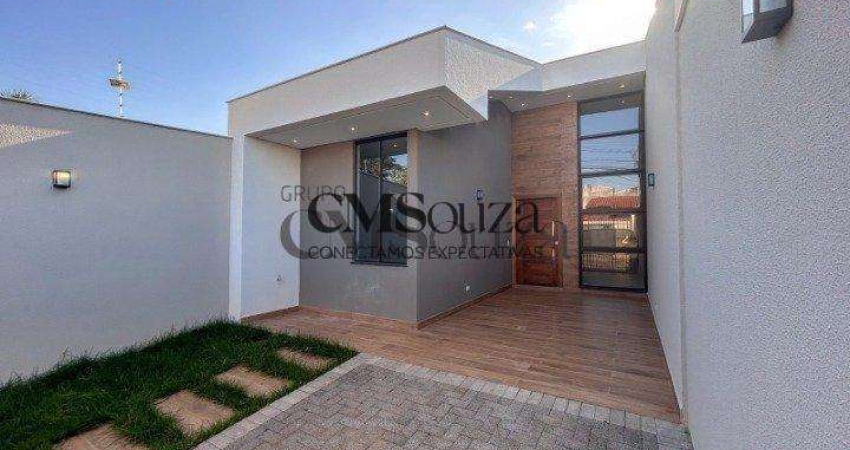Casa à venda em Londrina, Jardim Burle Marx, com 3 quartos, com 137 m²
