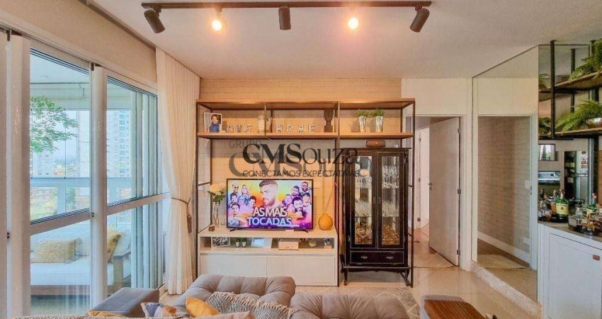 Apartamento à venda em Londrina, Gleba Fazenda Palhano, com 3 suítes, com 126 m², Oxford Village