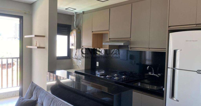 Apartamento para alugar em Londrina, Gleba Fazenda Palhano, com 1 suíte, com 43 m², Freedom Palhano